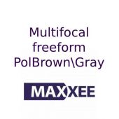 Maxxee Multifocal freeform PolBrownGray- прогрессивный дизайн поляризационные