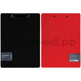 Папка-доска А4 Berlingo Steel&Style красная планшет PPf_93013