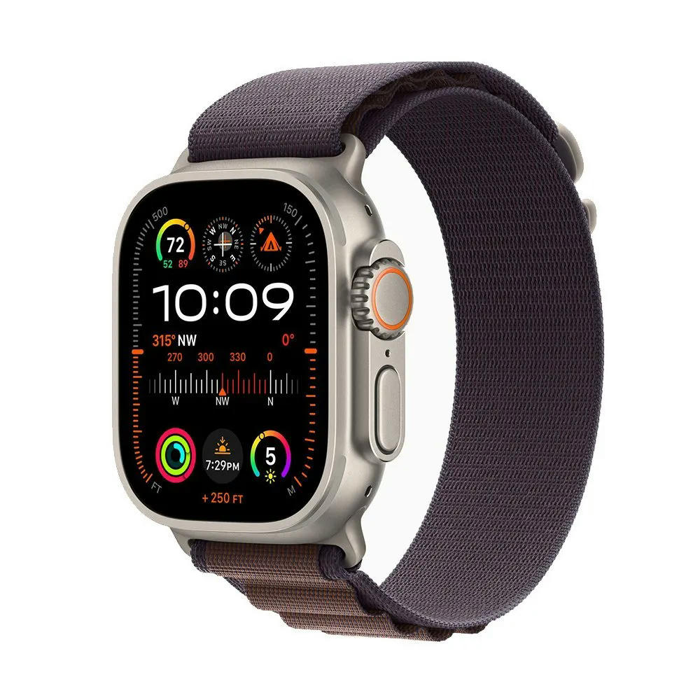 Apple Watch Ultra 2 49 mm (GPS+Cellular) Titanium Case Indigo Alpine Loop (S) (MRER3)
