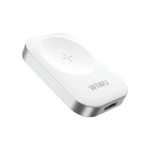 Беспроводное зарядное устройство WiWU M16 Pro для Apple Watch (белый)
