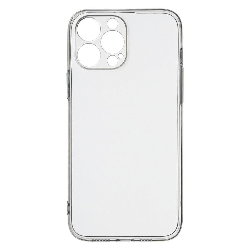 Чехол-накладка для Apple iPhone 15 Pro Max силиконовый (прозрачный)