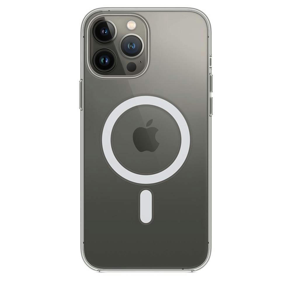Чехол-накладка J-Case Magsafe Series для Apple iPhone 13 Pro силиконовый (прозрачный)