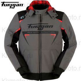 Куртка Furygan Sektor Roadster, Темно-серо-черно-красная