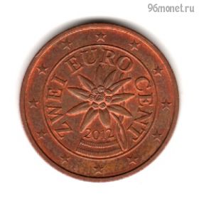 Австрия 2 евроцента 2012