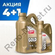 Масло моторное teboil gold l 5w-30 канистра 4л+1л