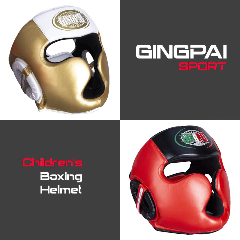 Детский шлем GINGPAI FID17RG для бокса