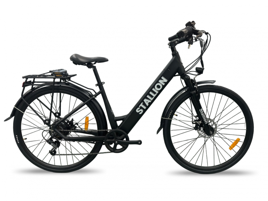 Электровелосипед  Eltreco Stallion (2024) (Черный)