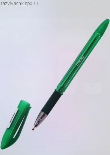 Ручка шариковая MAZARI TORINO 0,7 мм чернила на масляной основе Зелёная.