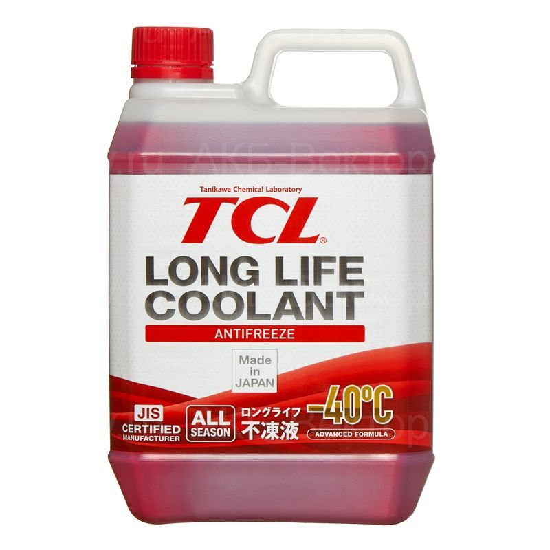 Антифриз TCL Long Life Coolant LLC00864-40C Красный, 2л Япония
