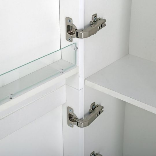 Шкаф подвесной с двумя распашными дверцами с доводчиками левосторонний BelBagno ETNA-M-1500-2A-SO-BL-L схема 5