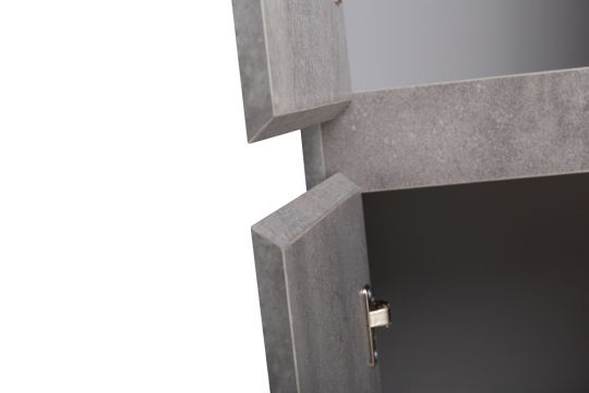 Шкаф подвесной с двумя распашными дверцами левосторонний BelBagno KRAFT-1600-2A-SC-CG-L схема 6