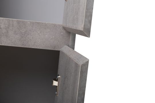 Шкаф подвесной с двумя распашными дверцами правосторонний BelBagno KRAFT-1600-2A-SC-CG-R схема 6